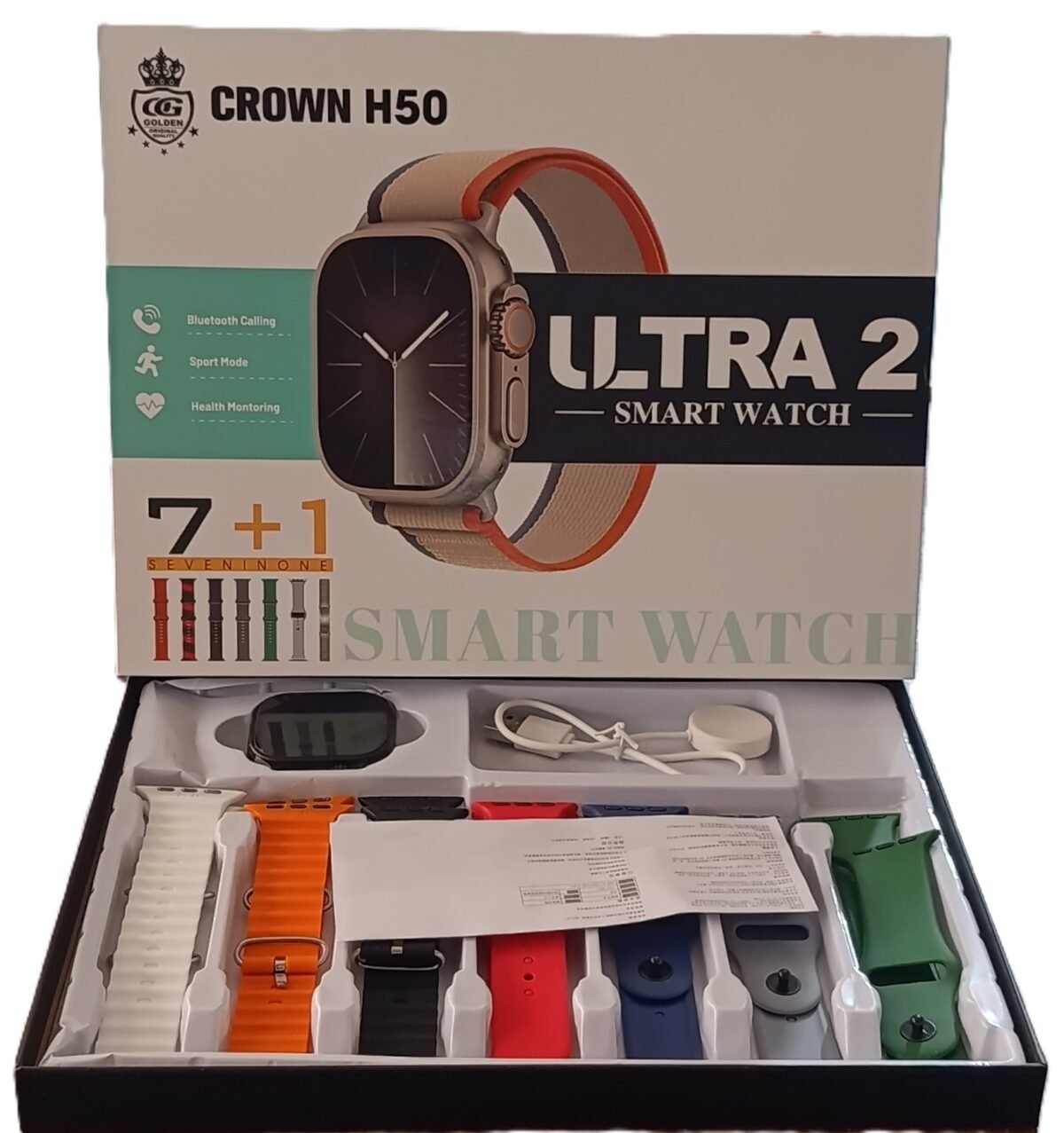 Crown H50 Ultra2 Smart Watch - Image 1