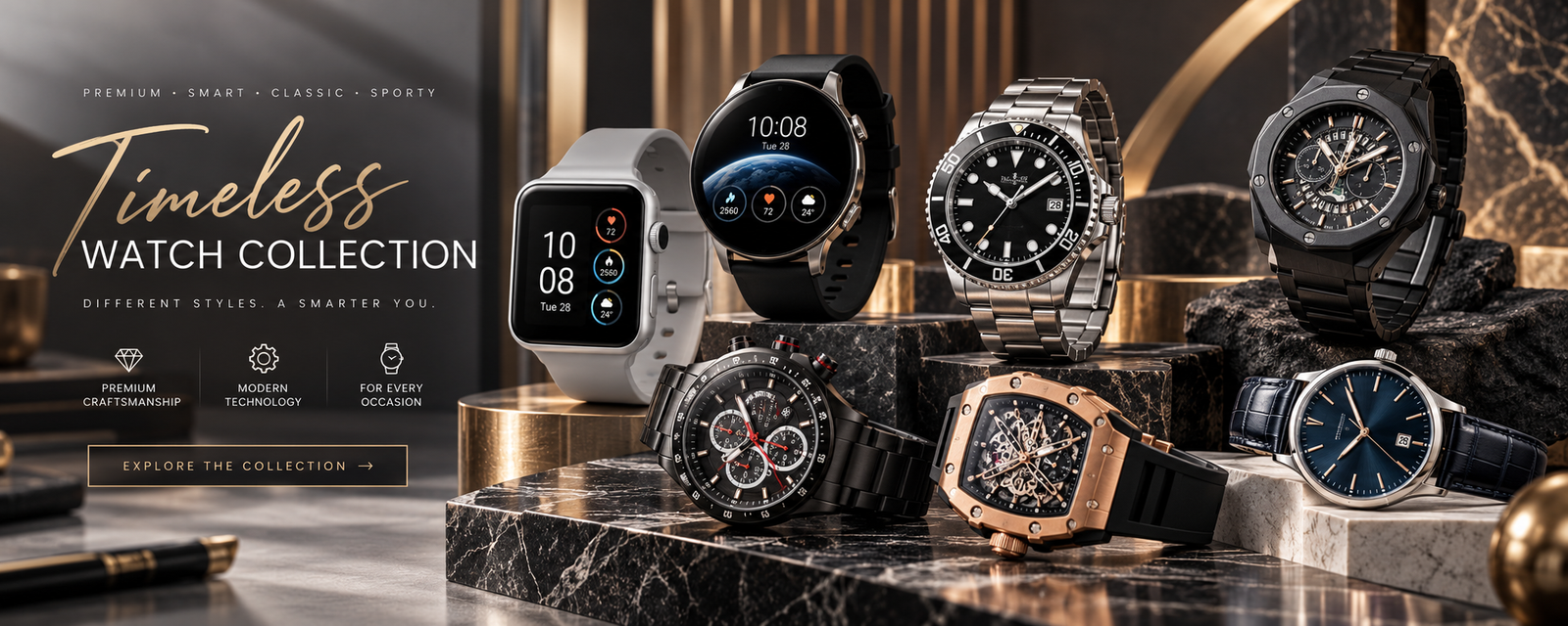 Smart and Classic Watches